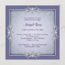 Pesquisar por purple bat mitzvah convites Elegante