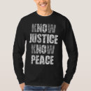 Pesquisar por justiça paz camisetas Protesto