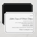 Pesquisar por elegantes do casamento convites Simples de