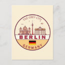 Pesquisar por alemanha de berlim cartoes postais Viagem retro vintage