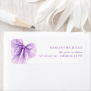 Pesquisar por casamento roxo etiquetas endereco retorno Bride