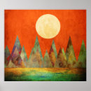 Pesquisar por lua abstrata pôsteres Paisagem