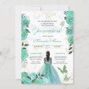 Pesquisar por quinceanera turquesa convites Quinceañera