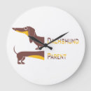Pesquisar por dachshund relogios de parede Cão de salsicha