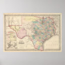 Pesquisar por mapa estado texas pôsteres Estados