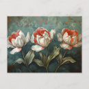 Pesquisar por tulipas vermelhas cartoes postais Vermelho e branco