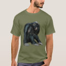 Pesquisar por macaco preto camisetas Chimpanzé