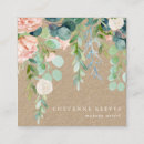 Pesquisar por flores da aguarela cartao de visita Elegante