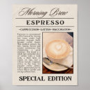 Pesquisar por espresso pôsteres Cappuccino