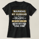 Pesquisar por ironworker camisetas Marido