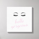 Pesquisar por pestanas impressão de canvas Olhos