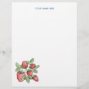 Pesquisar por negócio fruta papel timbrado Morango