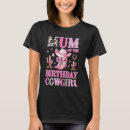Pesquisar por aniversário vaqueiro camisetas Vaca