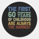 Pesquisar por 60 anos velho adesivos Aniversário