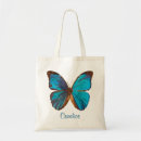 Pesquisar por borboleta azul bolsas tote Turquesa