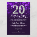 Pesquisar por do diamante aniversário convites Glam