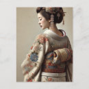 Pesquisar por mulher japonesa cartoes postais Quimono