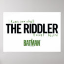 Pesquisar por enigmas pôsteres Citação de batman