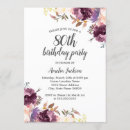 Pesquisar por 80 aniversário convites Floral