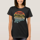 Pesquisar por legenda desde 1963 camisetas Anos