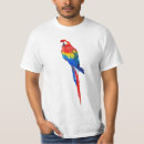 Pesquisar por papagaio azul camisetas Aquarela
