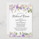 Pesquisar por roxo e creme convites Floral