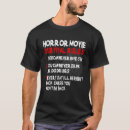 Pesquisar por filme de terror camisetas Horror