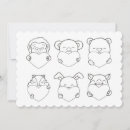 Pesquisar por coelho horizontal papelaria cartoes Desenho animado