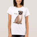 Pesquisar por pug dos desenhos animados camisetas Qualquer pessoa