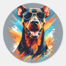 Pesquisar por doberman adesivos Retrato