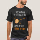 Pesquisar por instrumentos da banda camisetas Banjo
