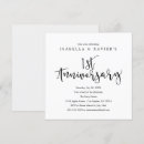 Pesquisar por 1 convites aniversário casamento Moderno