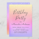 Pesquisar por girly pastel convites Rosa