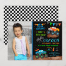 Pesquisar por monster truck meninos aniversário convites Caminhões
