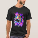 Pesquisar por unicórnio roxo camisetas Colorido