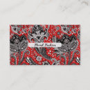 Pesquisar por vermelho branco preto cartao de visita Flores