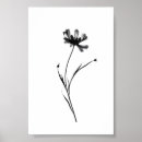 Pesquisar por flores abstratas pósteres pôsteres Preto e branco
