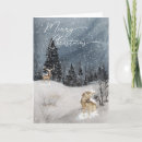 Pesquisar por lobo na neve cartoes Aquarela