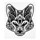 Pesquisar por lobo tribal pôsteres Cão