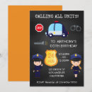 Pesquisar por polícia aniversário convites Qualquer pessoa