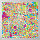 Pesquisar por mapa estado texas pôsteres Cidade