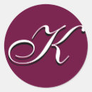 Pesquisar por monograma k adesivos Elegante