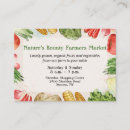 Pesquisar por fruta fresca padrao cartao de visita Qualquer pessoa