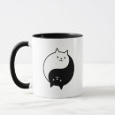 Pesquisar por gato branco preto canecas Minimalista