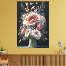Pesquisar por desenhos botânicos impressão de canvas Arte floral