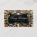 Pesquisar por leopard print cartao de visita Luxo