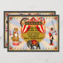 Pesquisar por circo do vintage convites Ouro