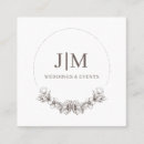 Pesquisar por casamento monograma cartao de visita Elegante