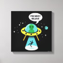 Pesquisar por aliens impressão de canvas Engraçado