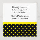 Pesquisar por bolinhas brancas amarelas convites Amarelo